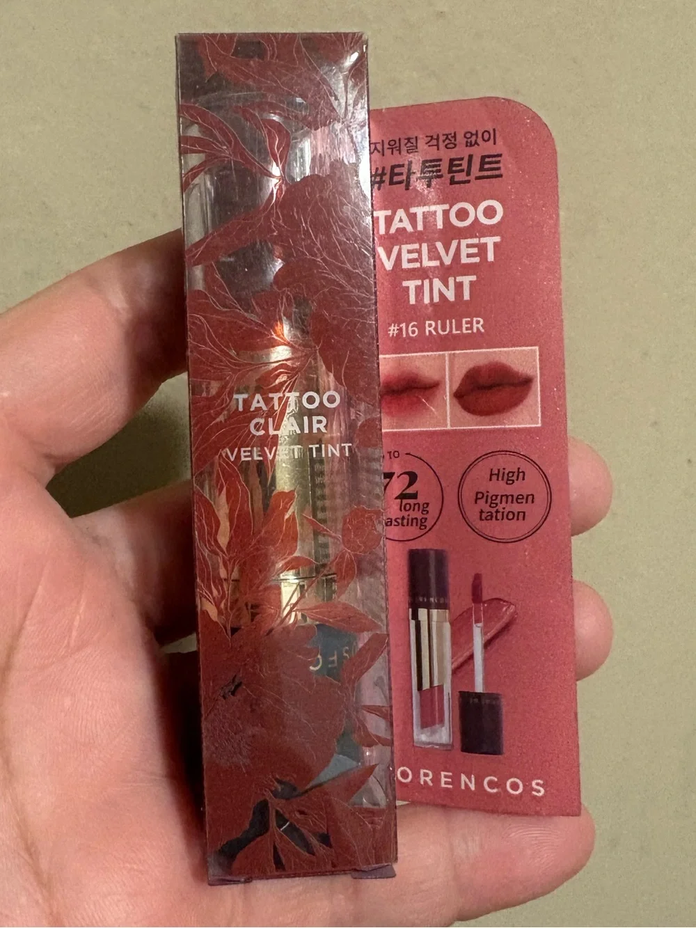 Tattoo Velvet Tint Lipstick - 16 Ruler (Deep Rose) 🌹 Brand New Never Used.